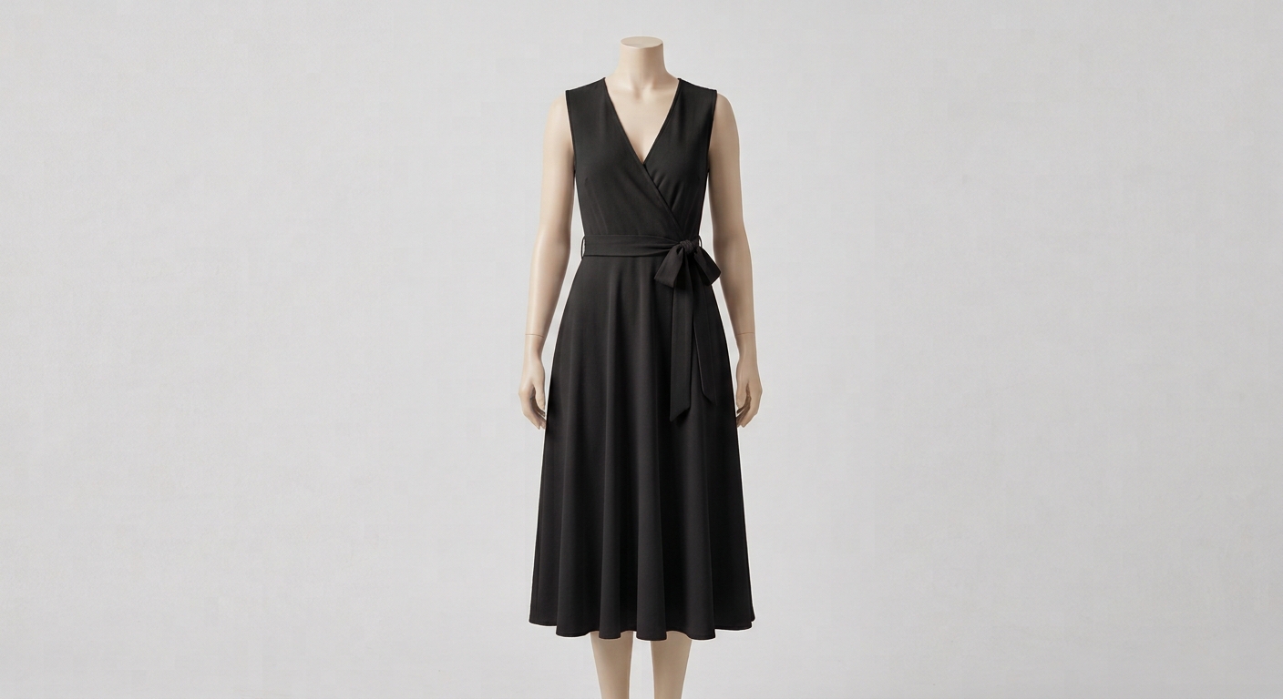 Amara Wrap Dress - Image 2