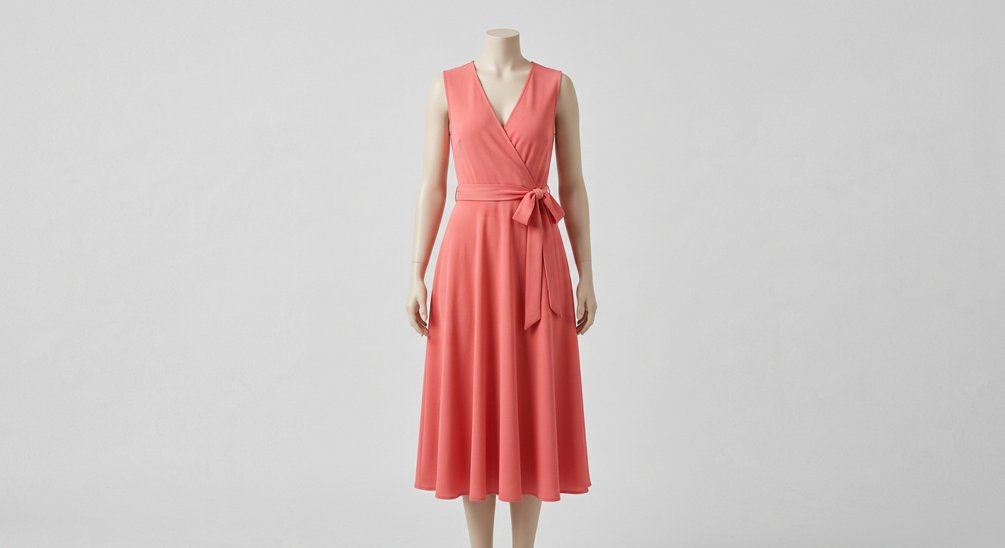 Amara Wrap Dress - Image 5