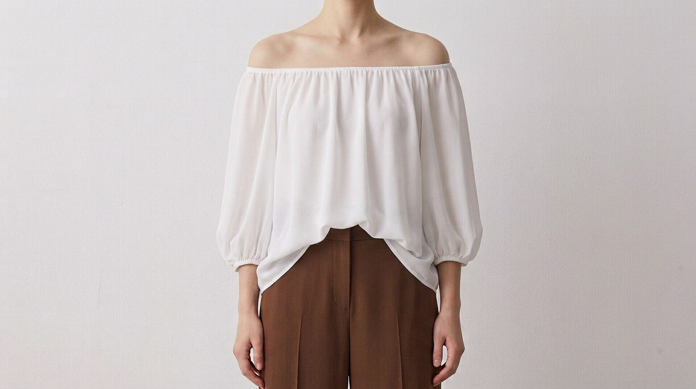 Breeze Off-Shoulder Blouse - Image 3