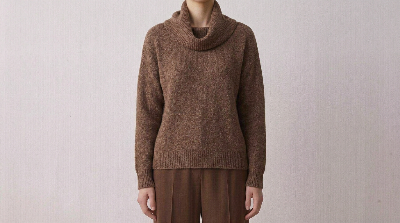 Cozy Cowl Neck Sweater - Image 1