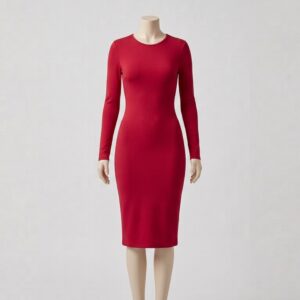 Noir Bodycon Dress - Image 3